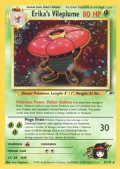 Erika's Vileplume - 5/132 - Holo Rare - Unlimited Edition